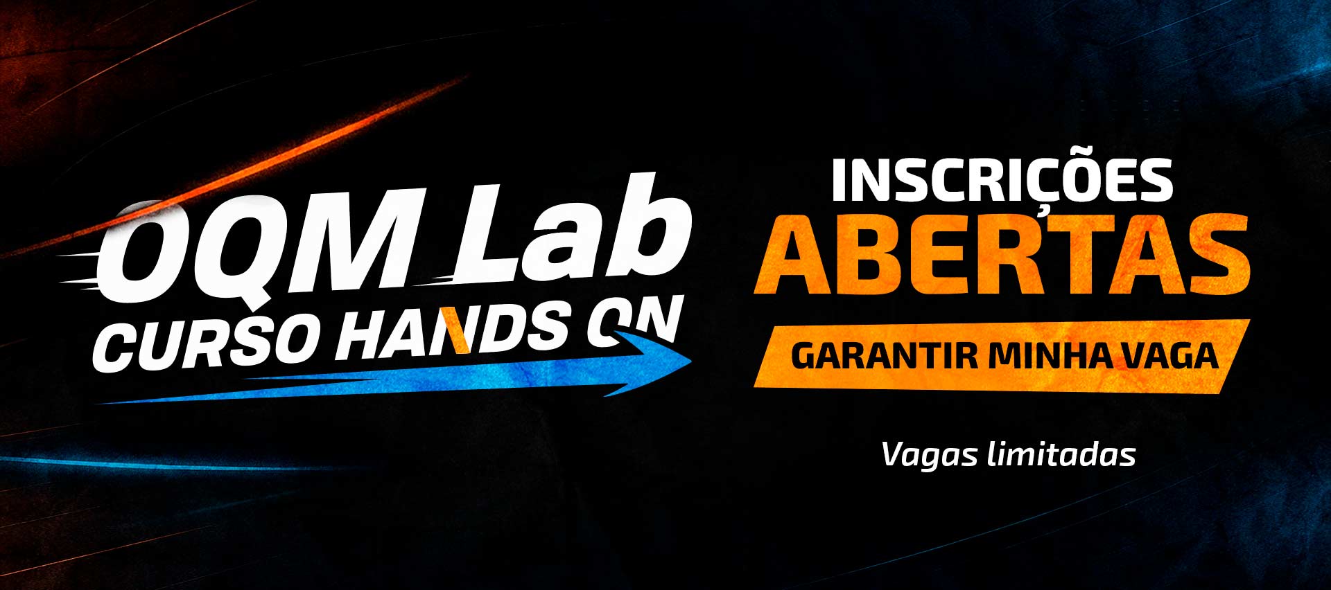 bn Inscricoes abertas OQMLab Curso HandsON